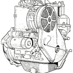 Дизельный двигатель Д-21